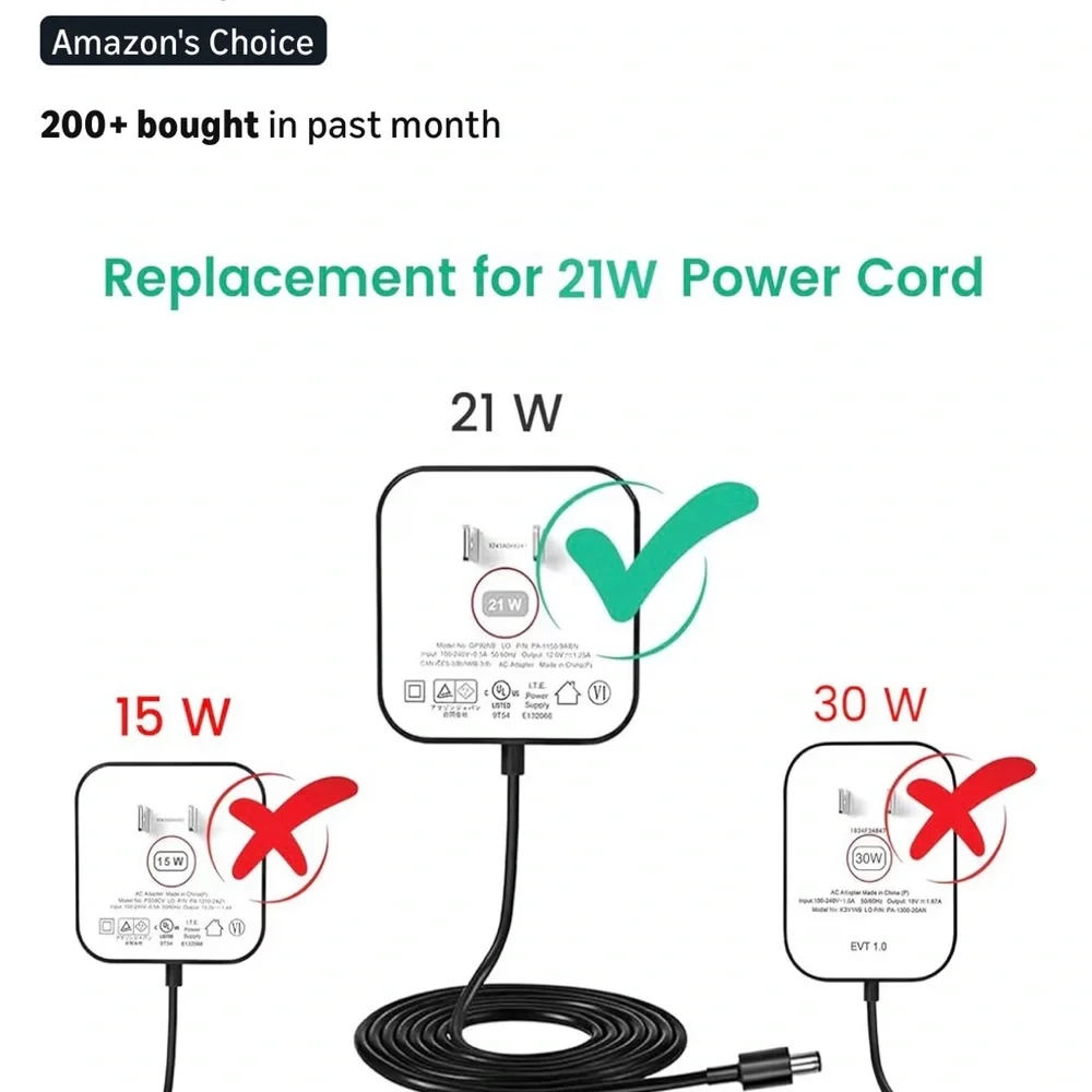 Smays 21W Power Cord - NIB